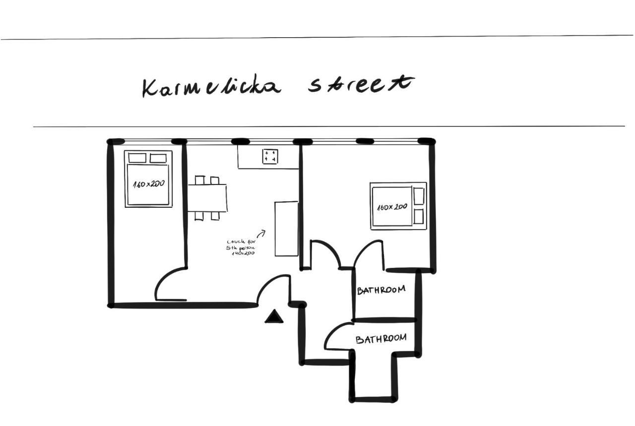 Modern House In Old Town Numero 5 Krakow Luaran gambar